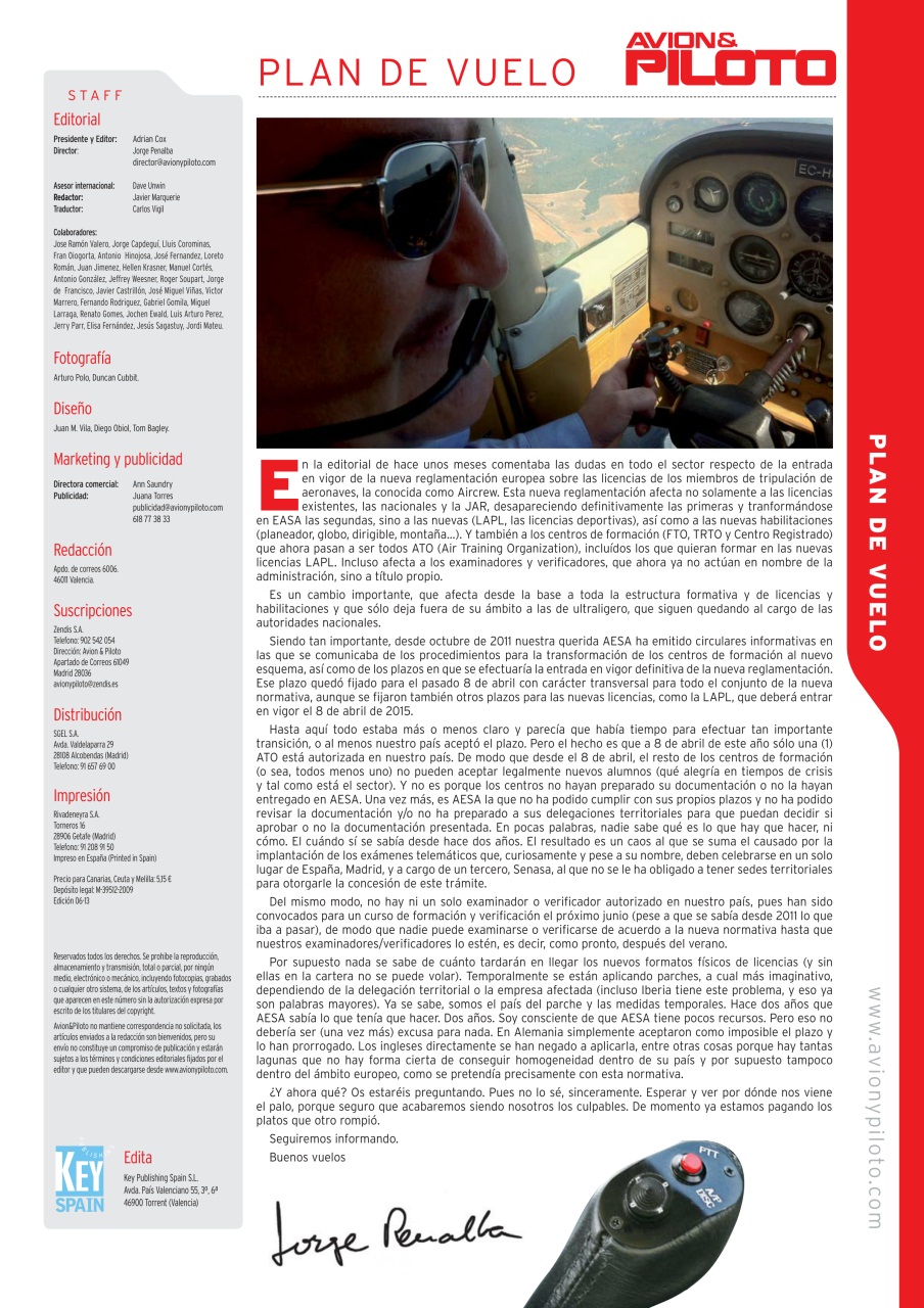 Revista Avion & Piloto Preview Pages