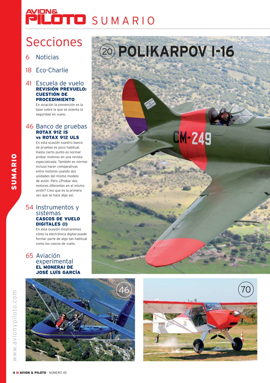Revista Avion & Piloto Preview Pages