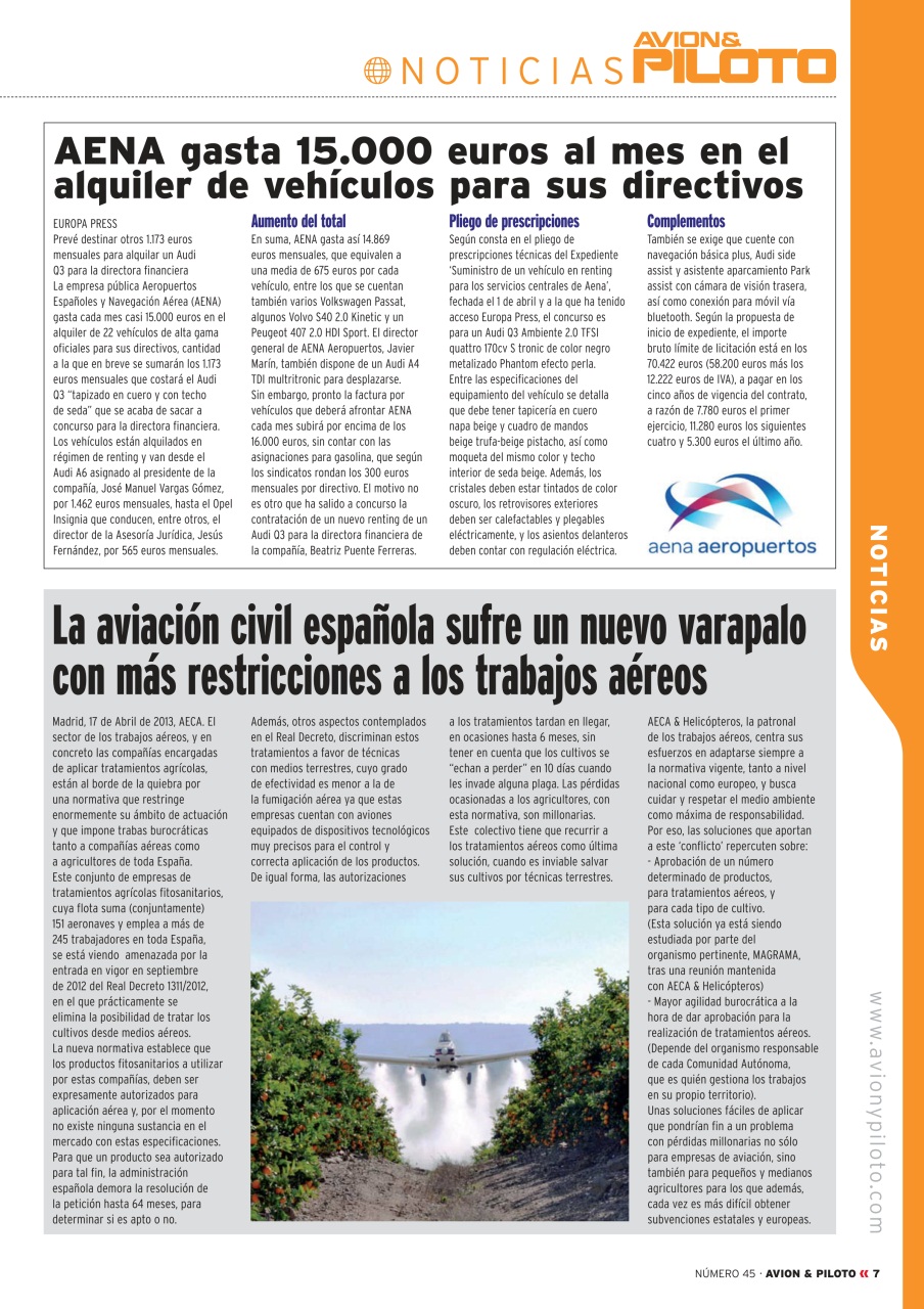 Revista Avion & Piloto Preview Pages