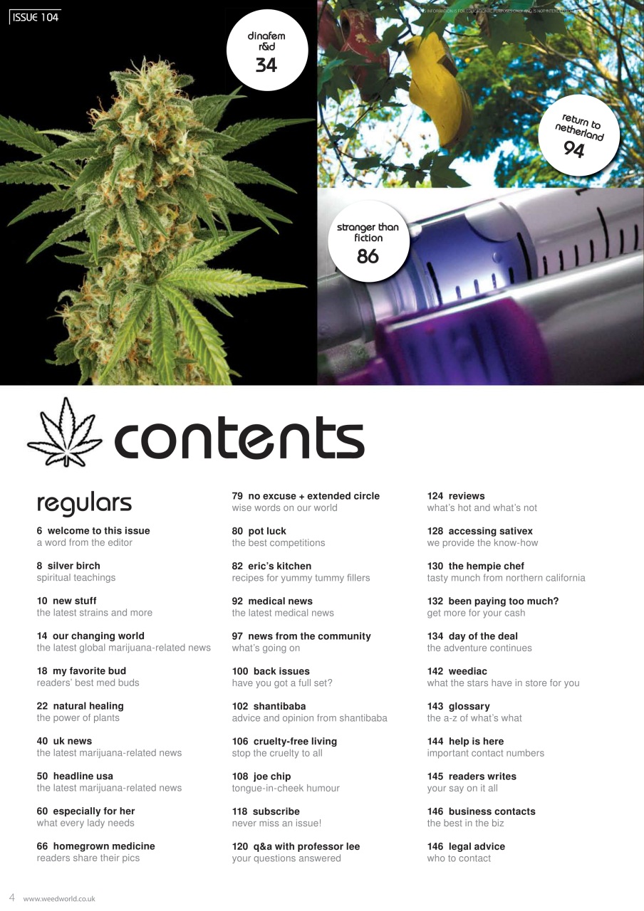 Weed World Preview Pages
