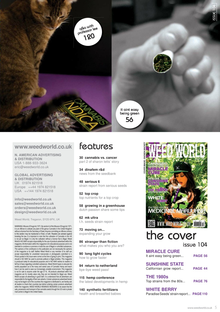 Weed World Preview Pages