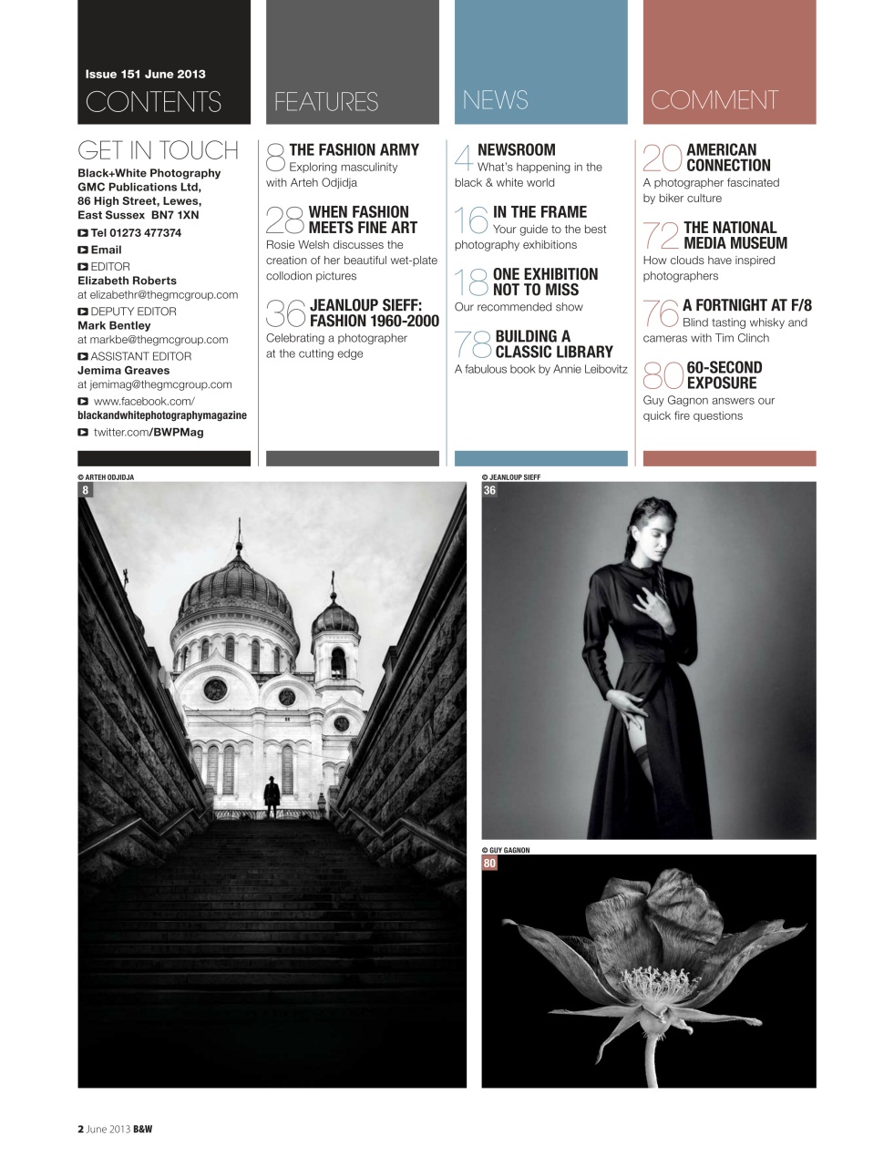 Black+White Photography Preview Pages