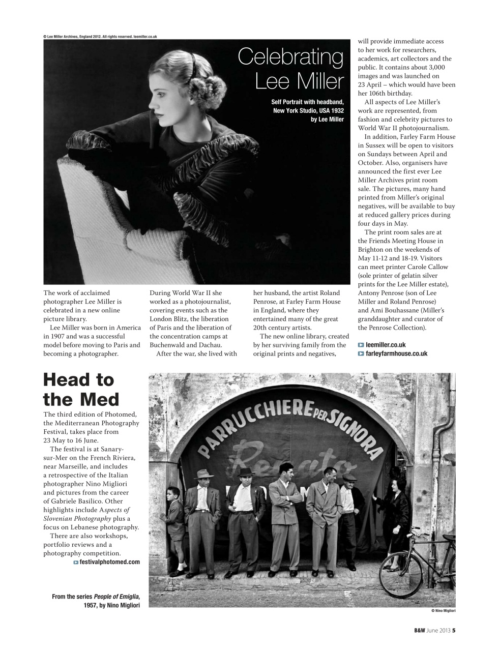 Black+White Photography Preview Pages
