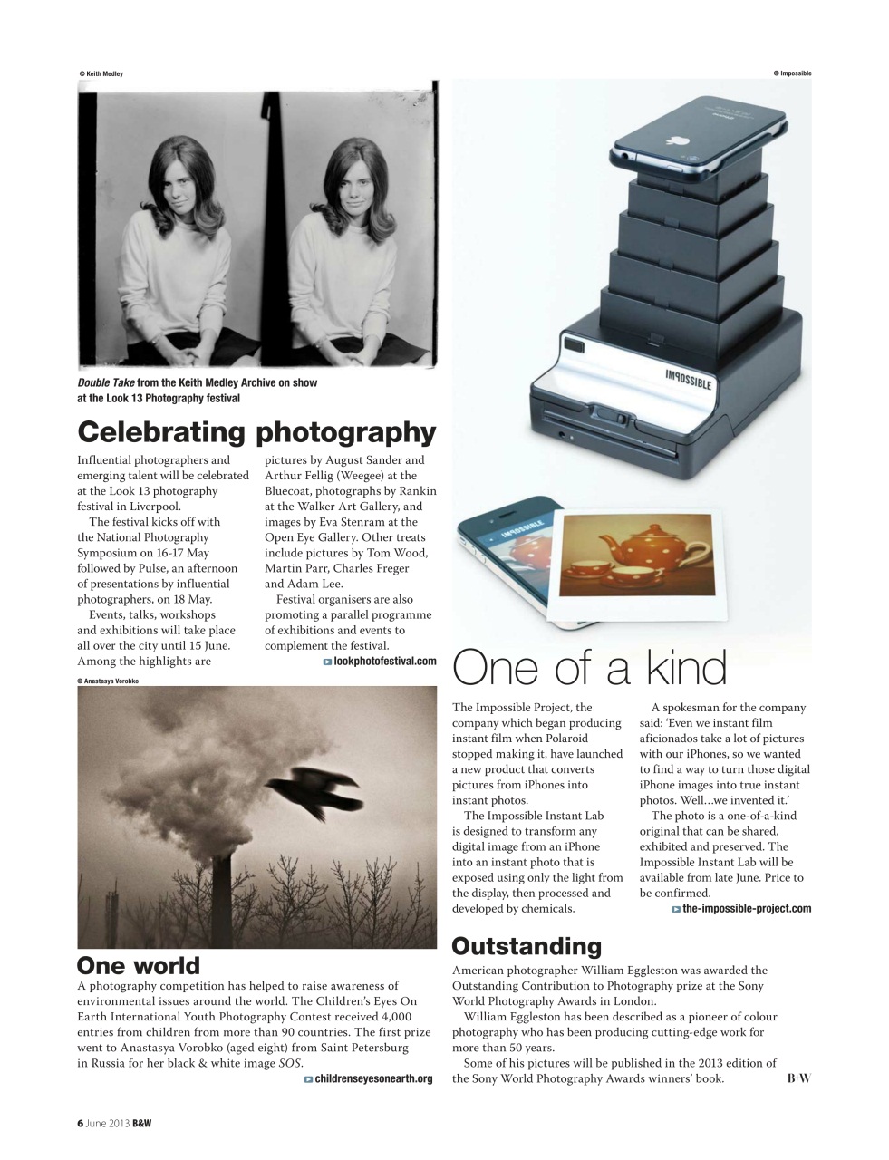Black+White Photography Preview Pages