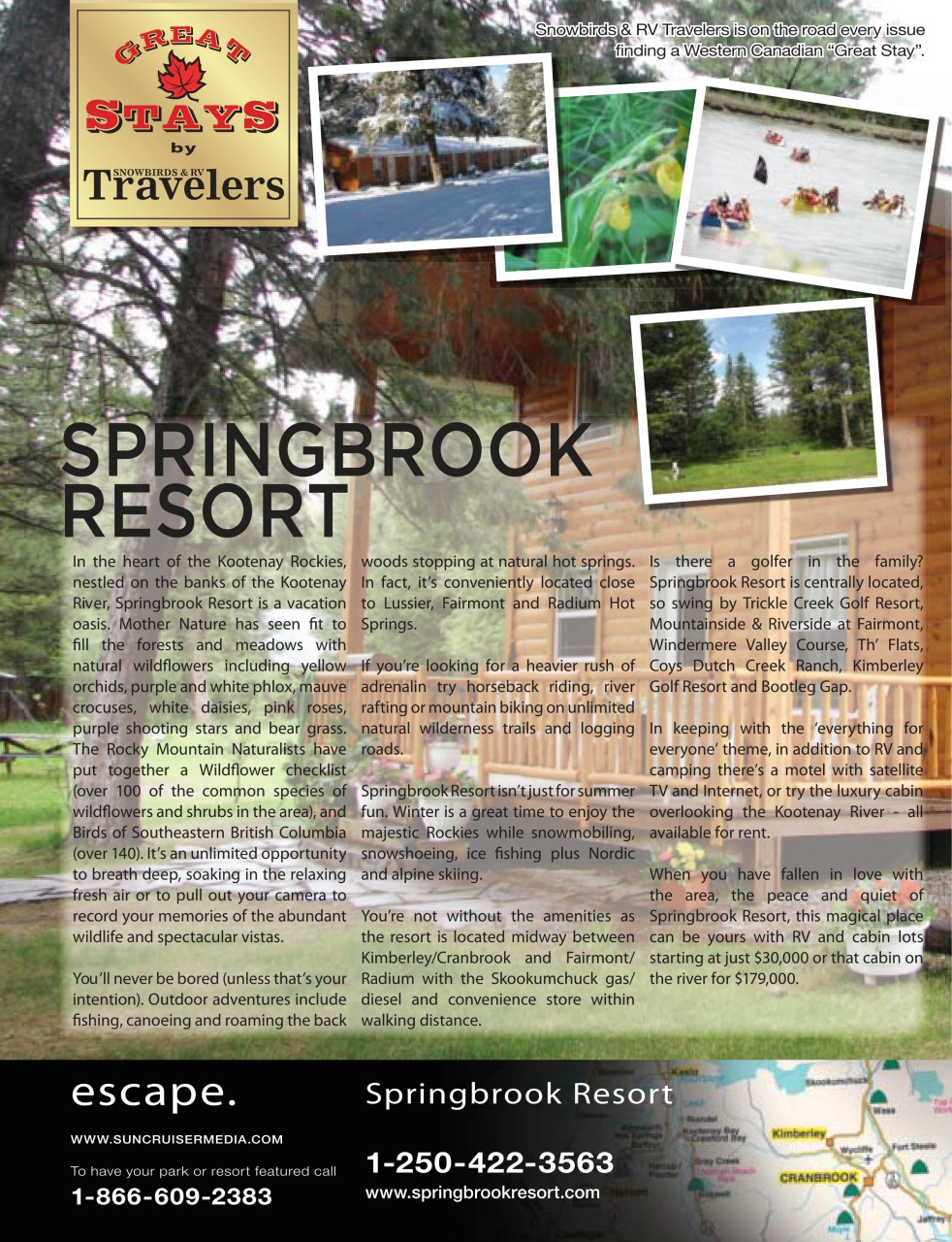Snowbirds & RV Travelers Preview Pages