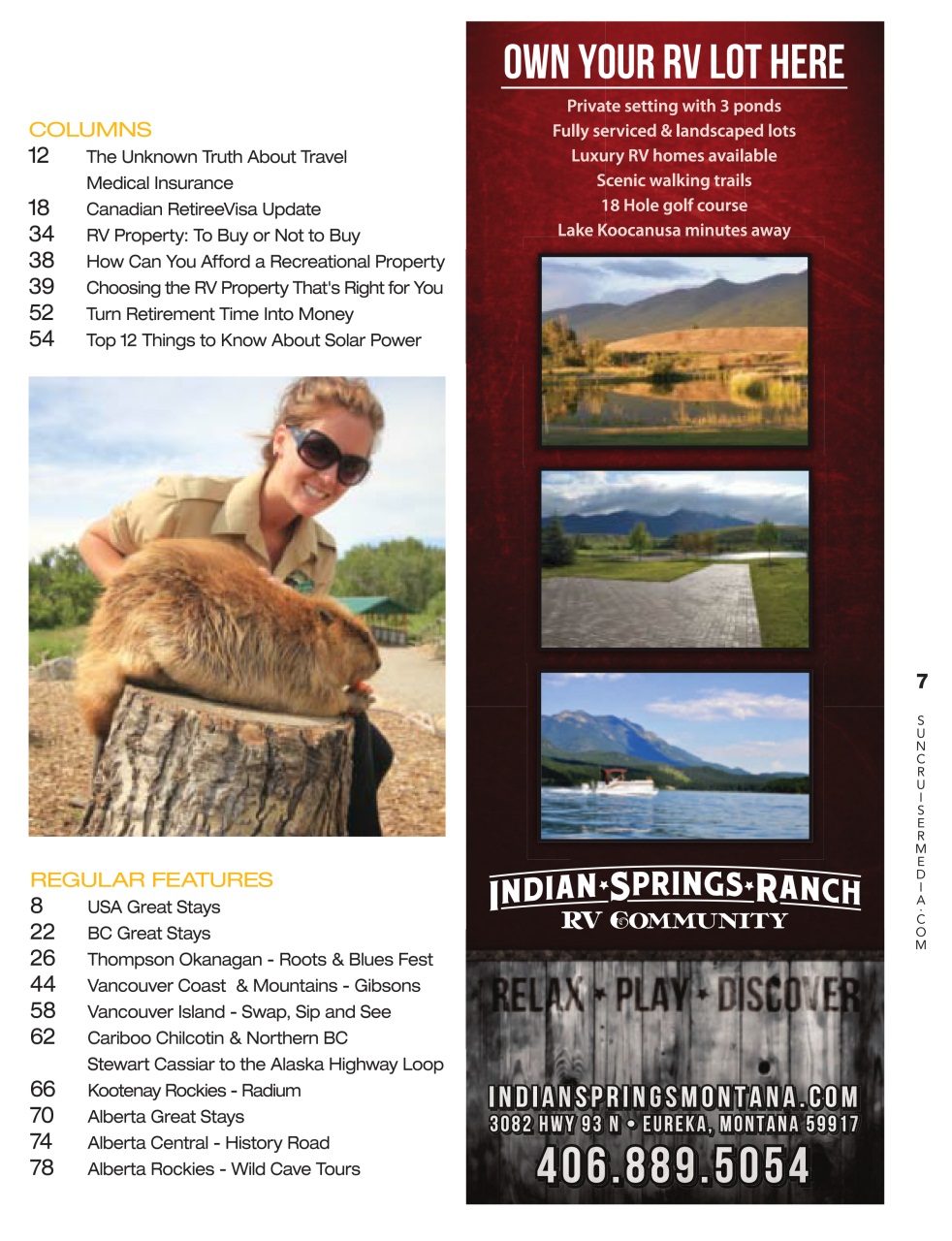 Snowbirds & RV Travelers Preview Pages