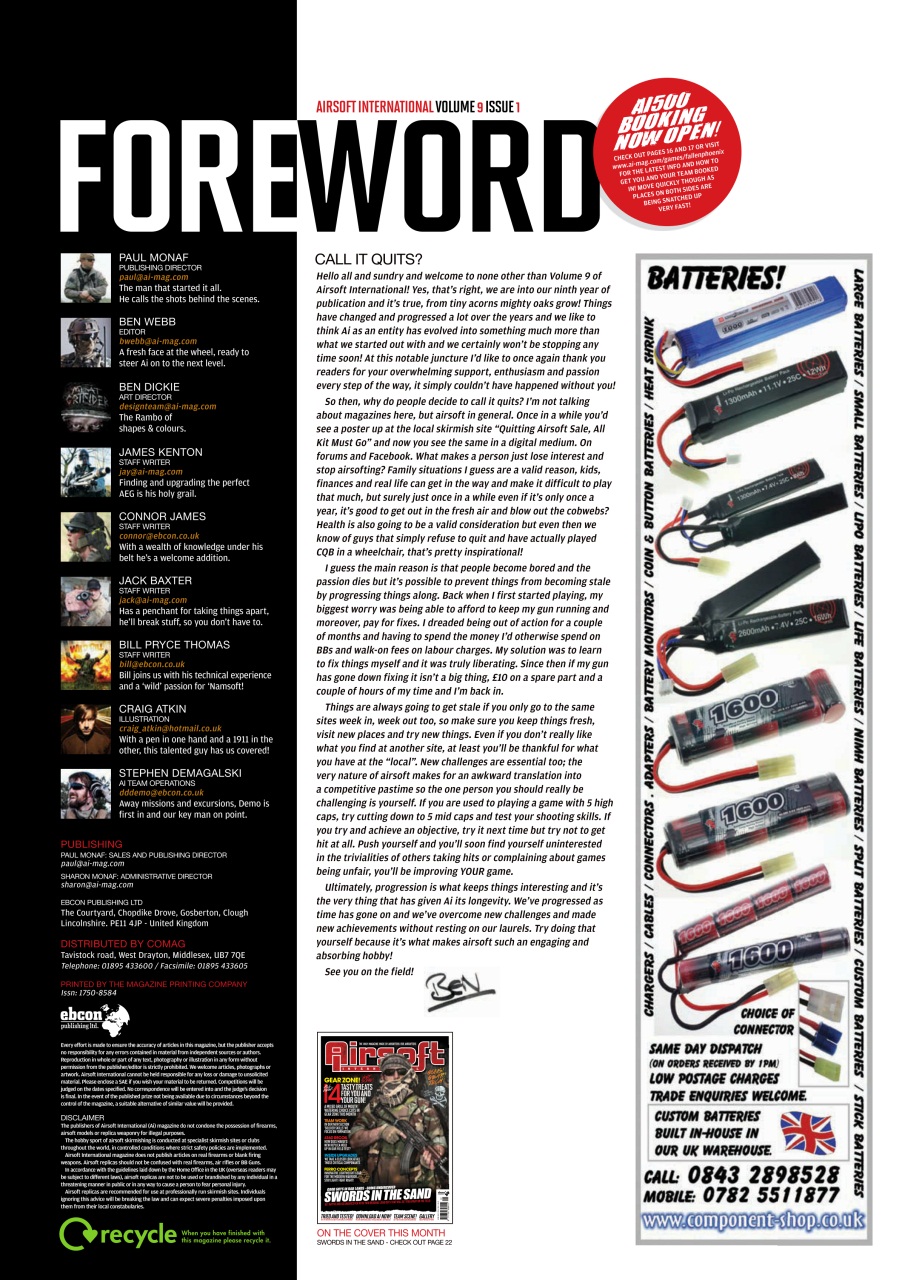 Airsoft International Preview Pages