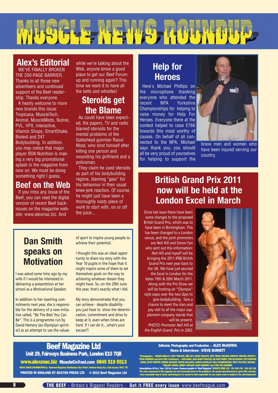 UK Beef Magazine Preview Pages