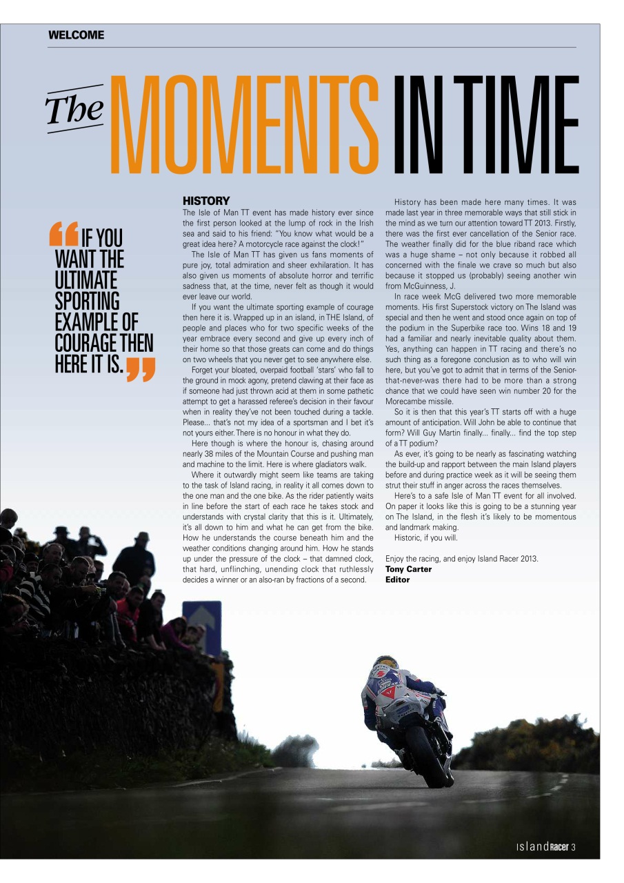 Island Racer Preview Pages