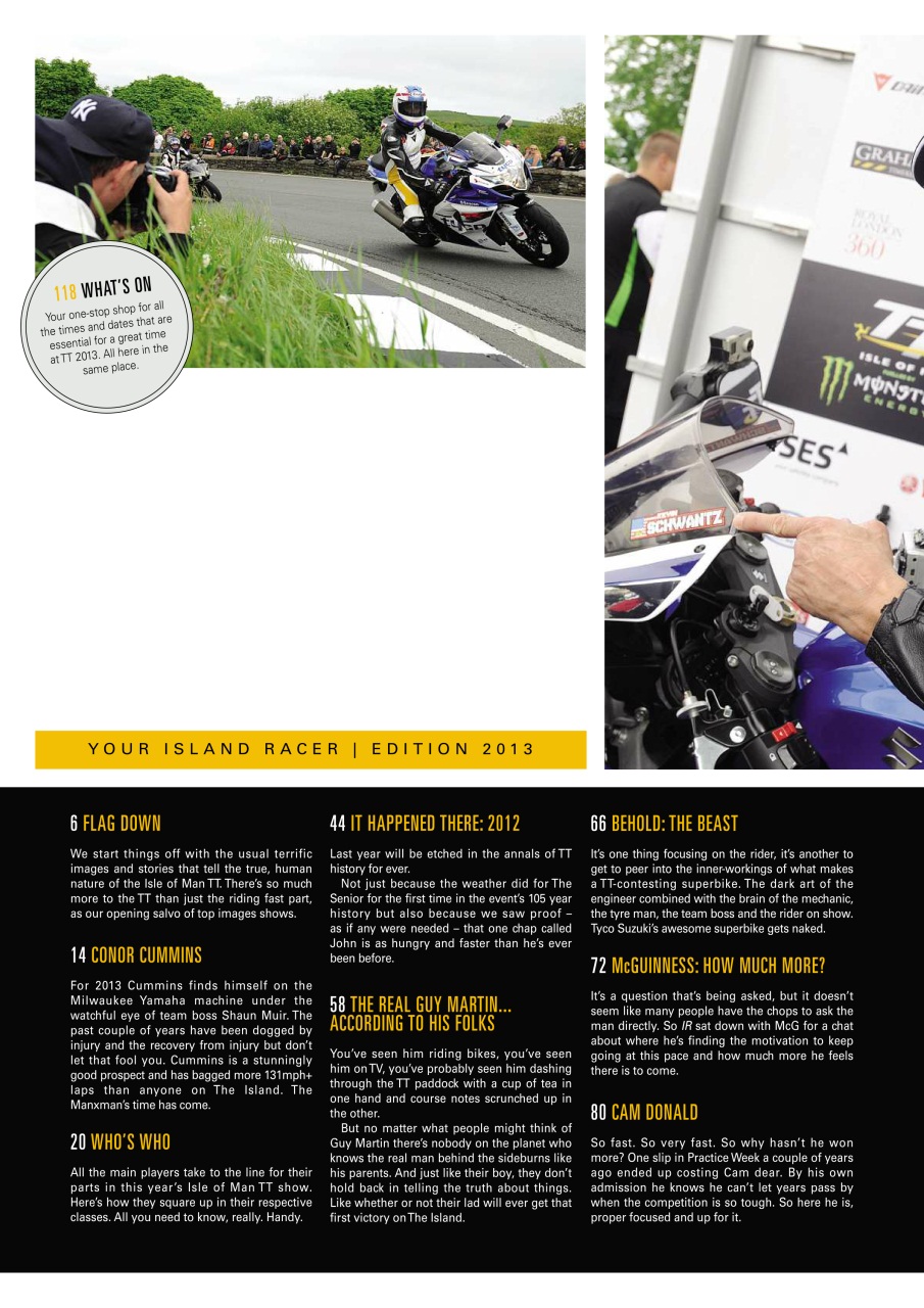 Island Racer Preview Pages