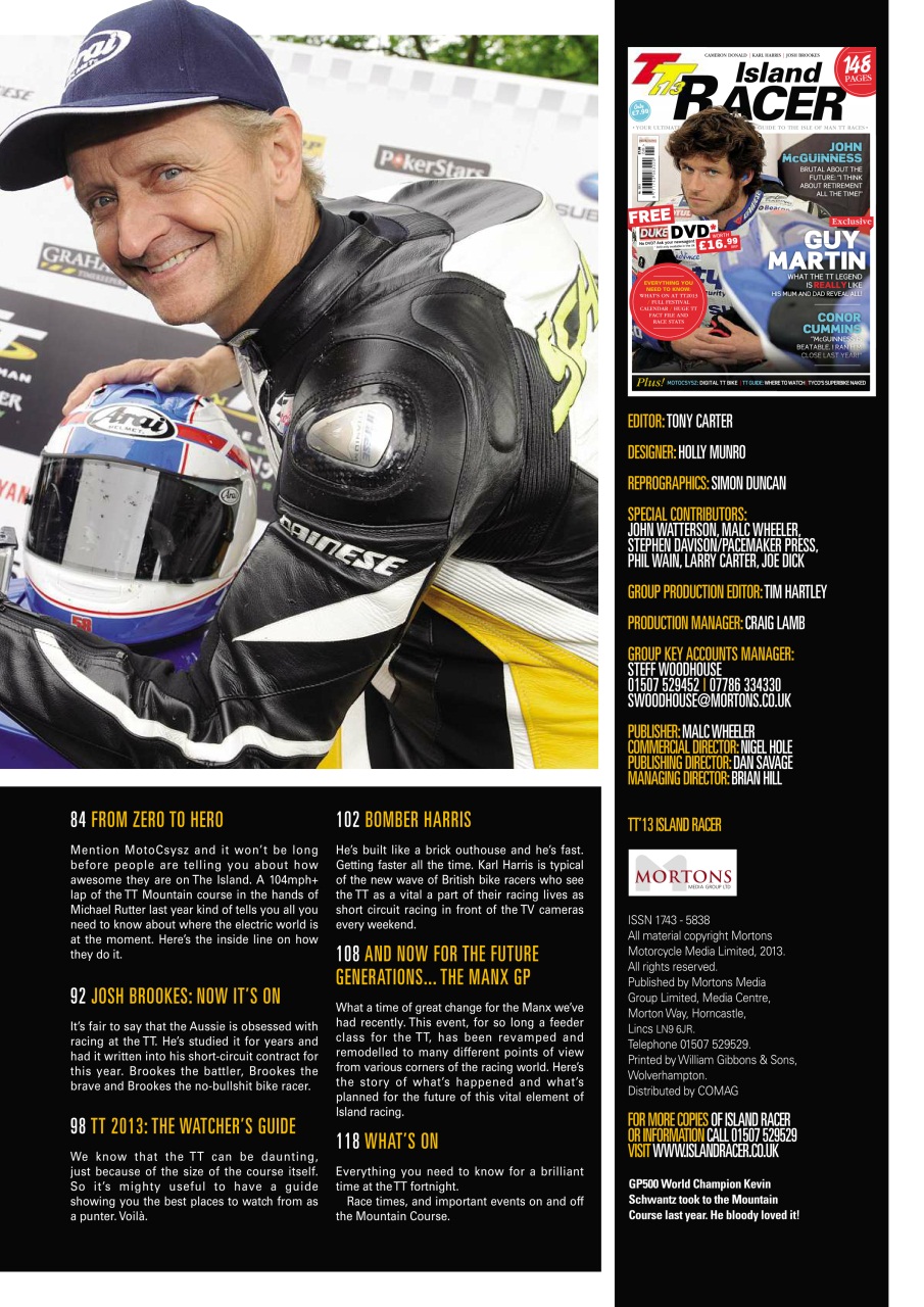 Island Racer Preview Pages