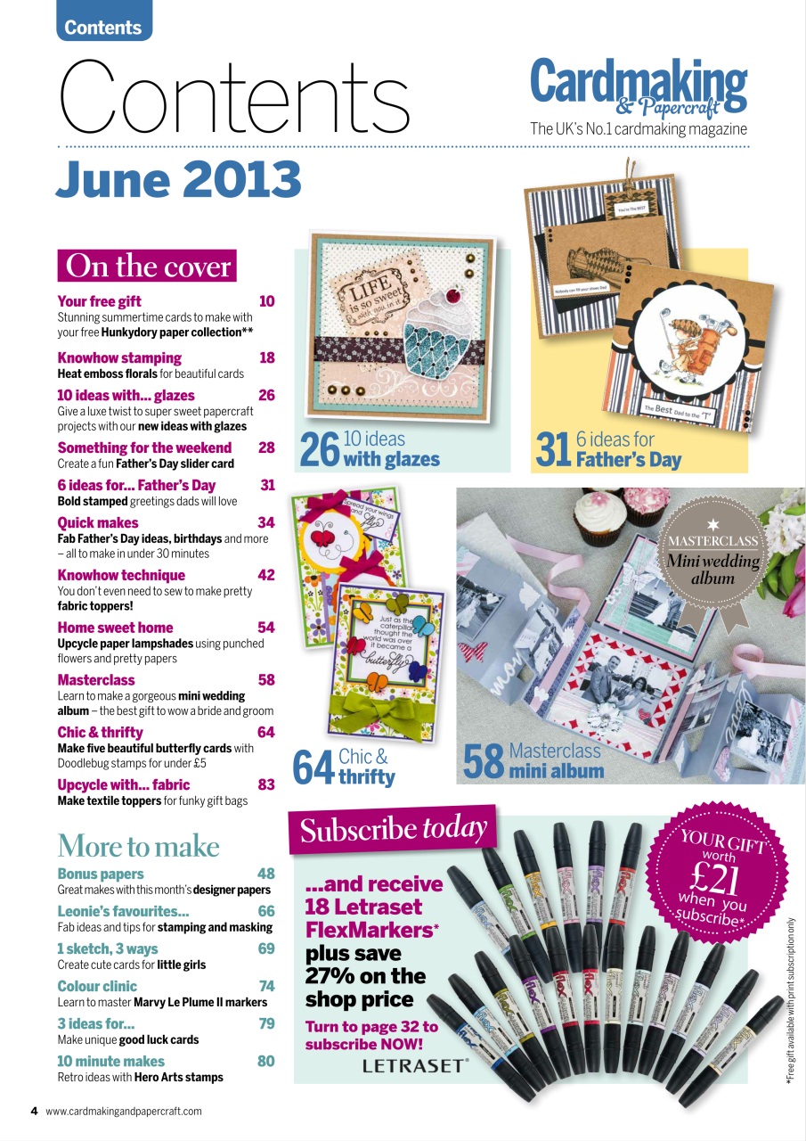 Cardmaking & Papercraft Preview Pages