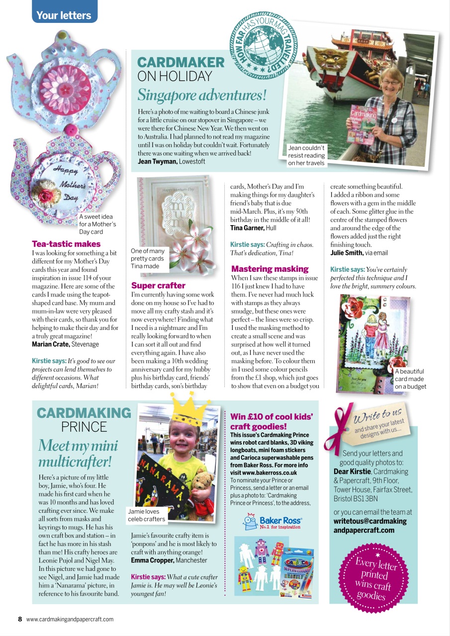 Cardmaking & Papercraft Preview Pages