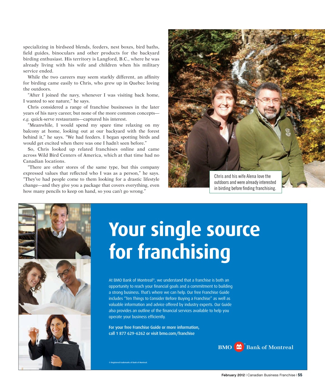 Canadian Business Franchise Preview Pages