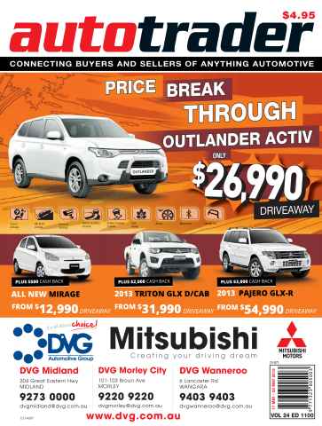 AutoTrader issue Autotrader 1100