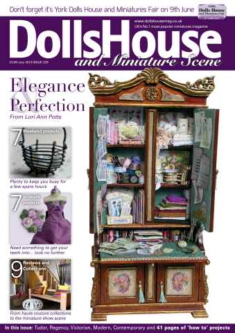 Dolls House and Miniature Scene issue DHMS July 2013 (Iss 229)