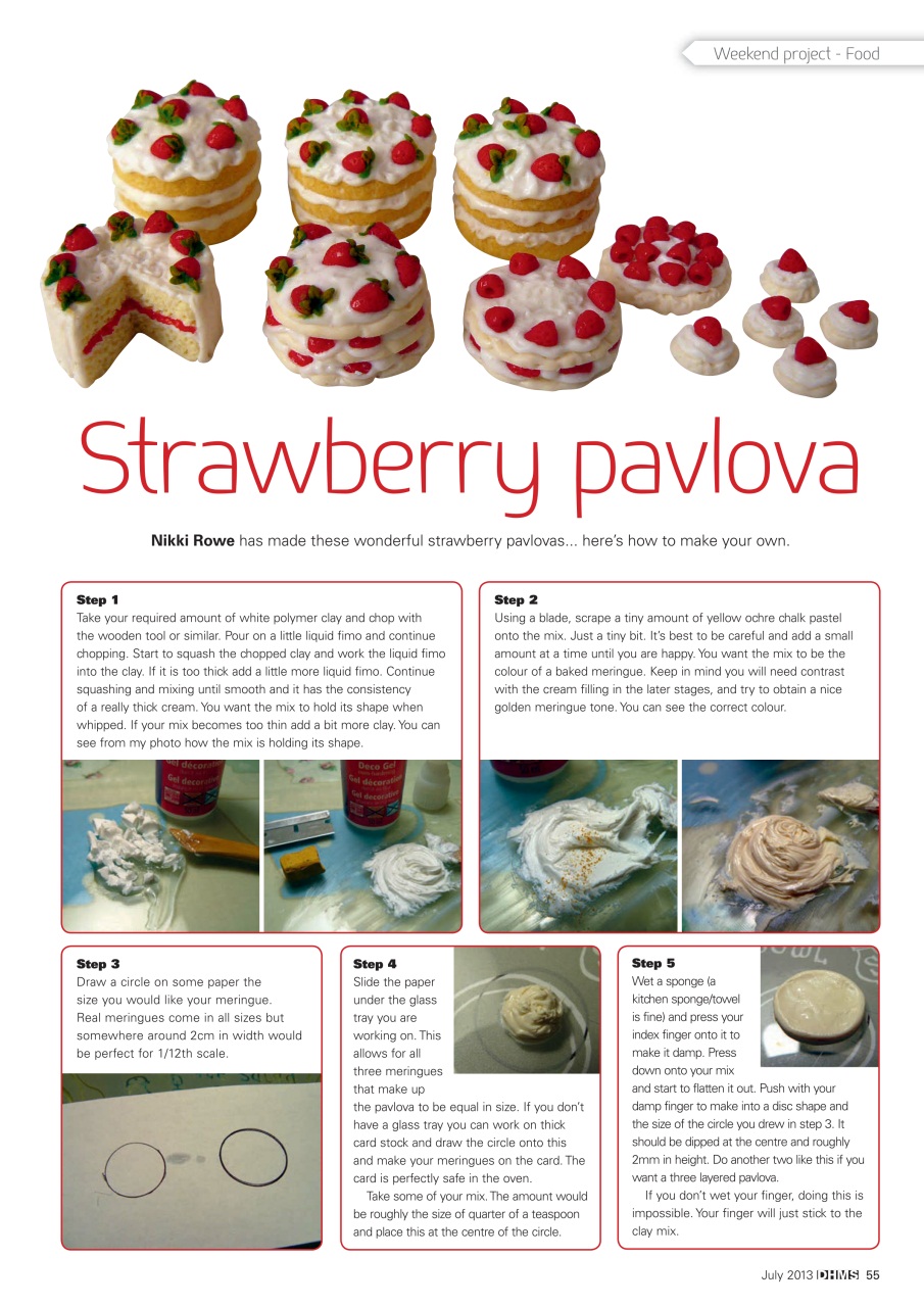 Dolls House and Miniature Scene Preview Pages