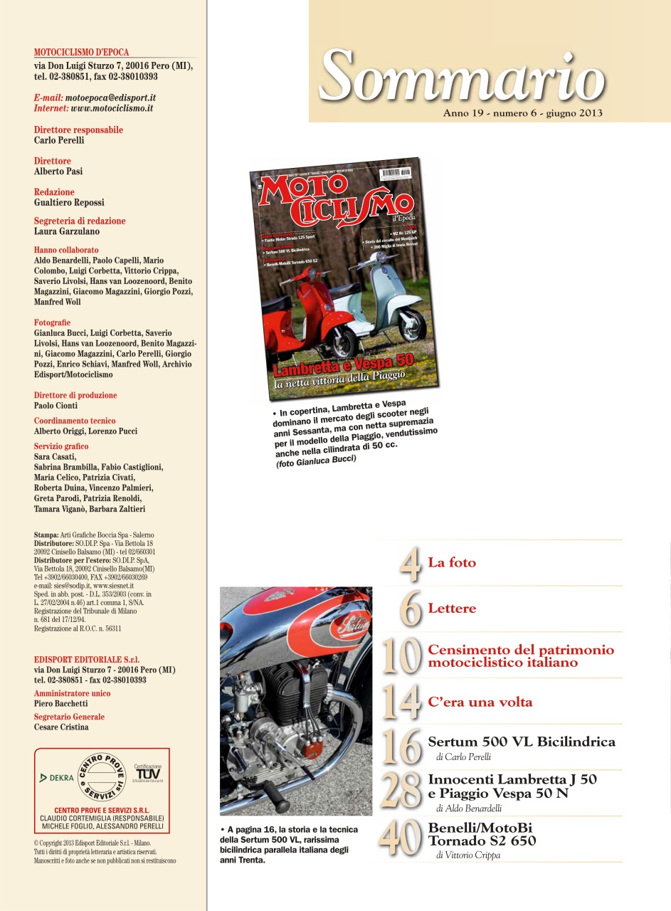 Motociclismo d'Epoca Preview Pages