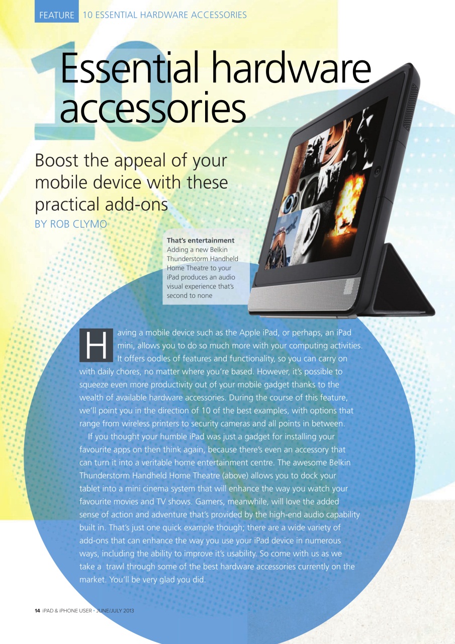 iPad and iPhone User Preview Pages