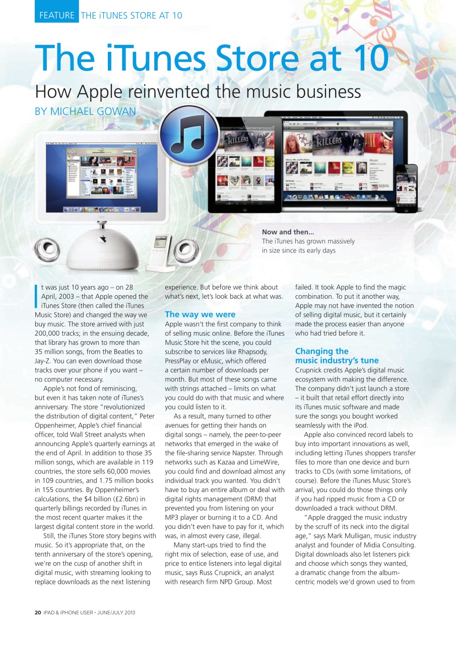 iPad and iPhone User Preview Pages