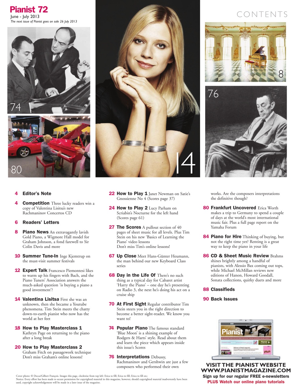 Pianist Preview Pages