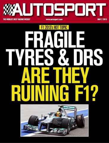 Autosport issue 2nd May 2013