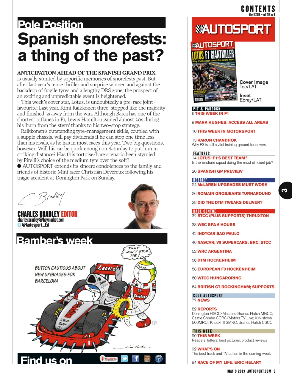Autosport Preview Pages