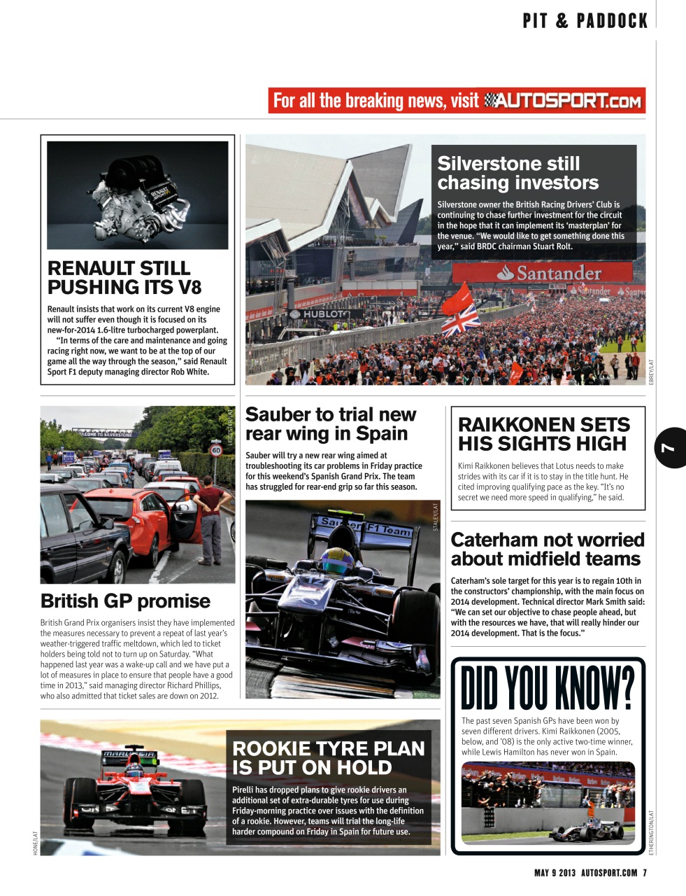 Autosport Preview Pages