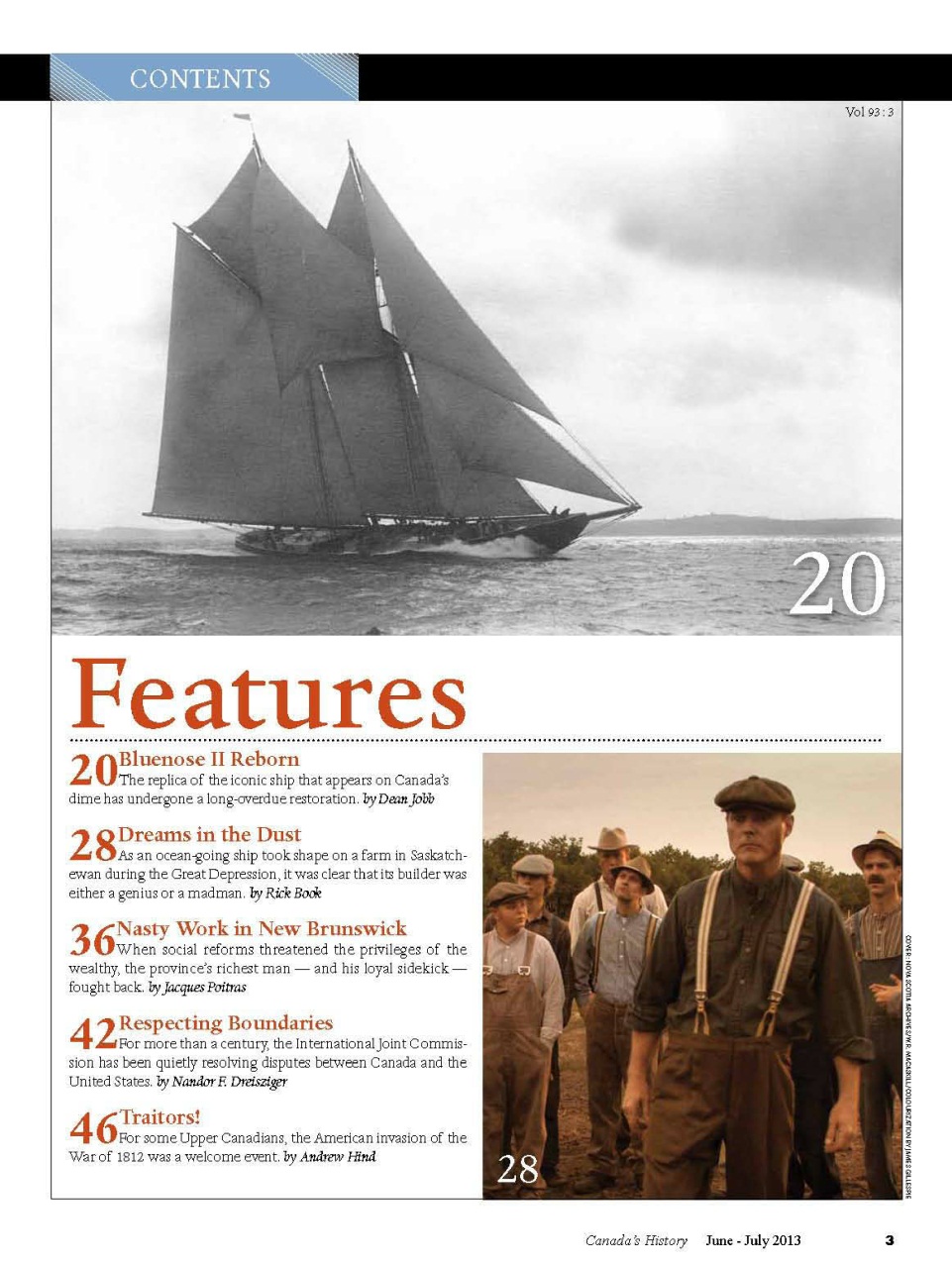 Canada's History Preview Pages