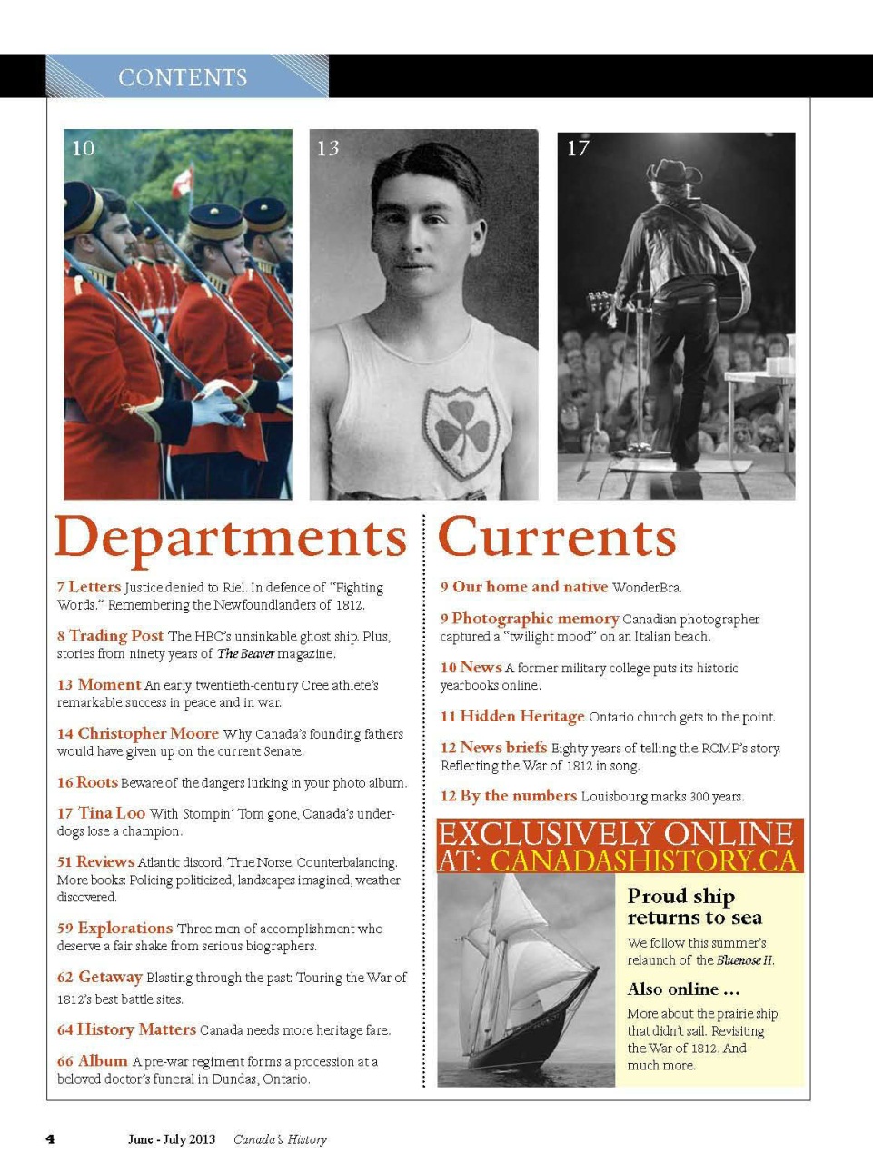 Canada's History Preview Pages