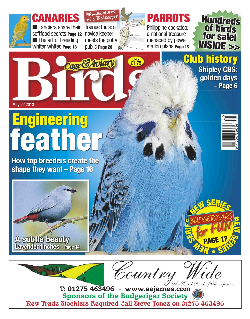 Cage & Aviary Birds Preview Pages