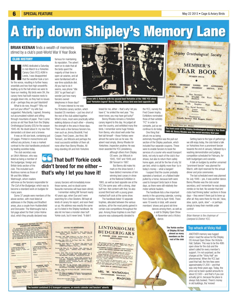 Cage & Aviary Birds Preview Pages