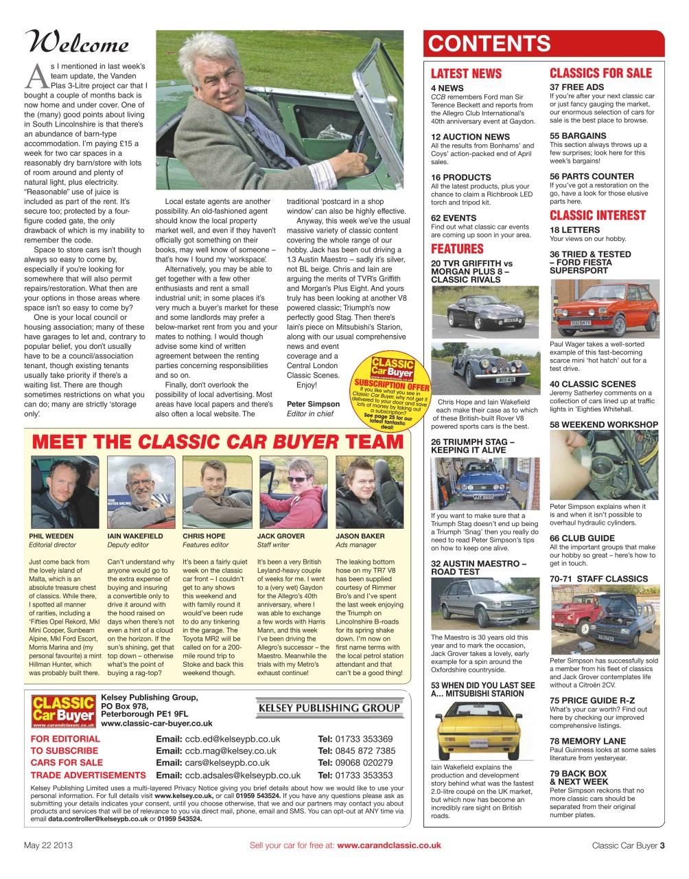 Classic Car Buyer Preview Pages