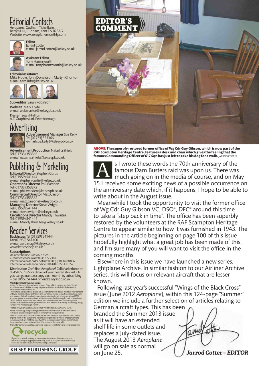 Aeroplane Preview Pages