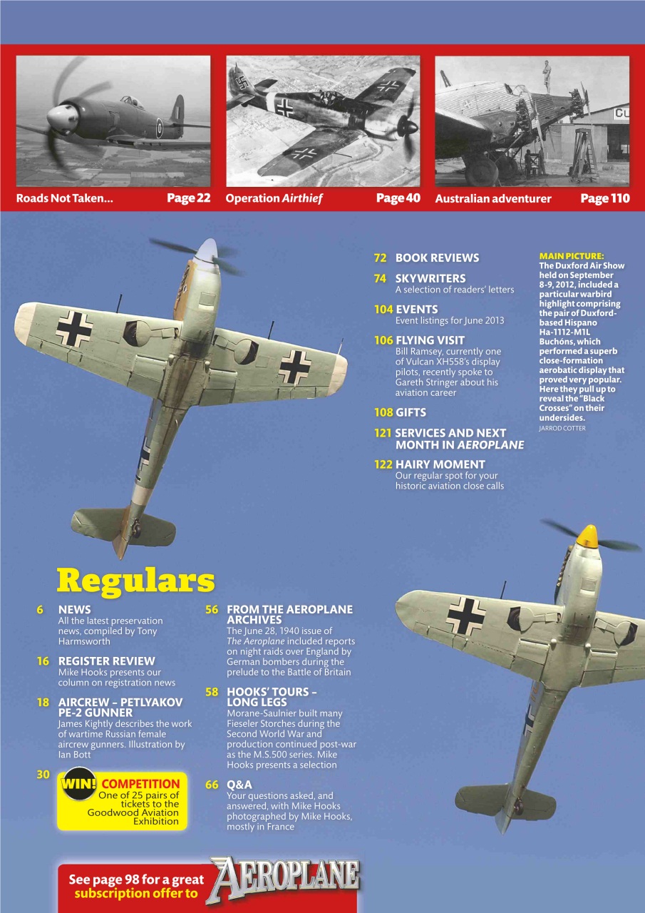 Aeroplane Preview Pages