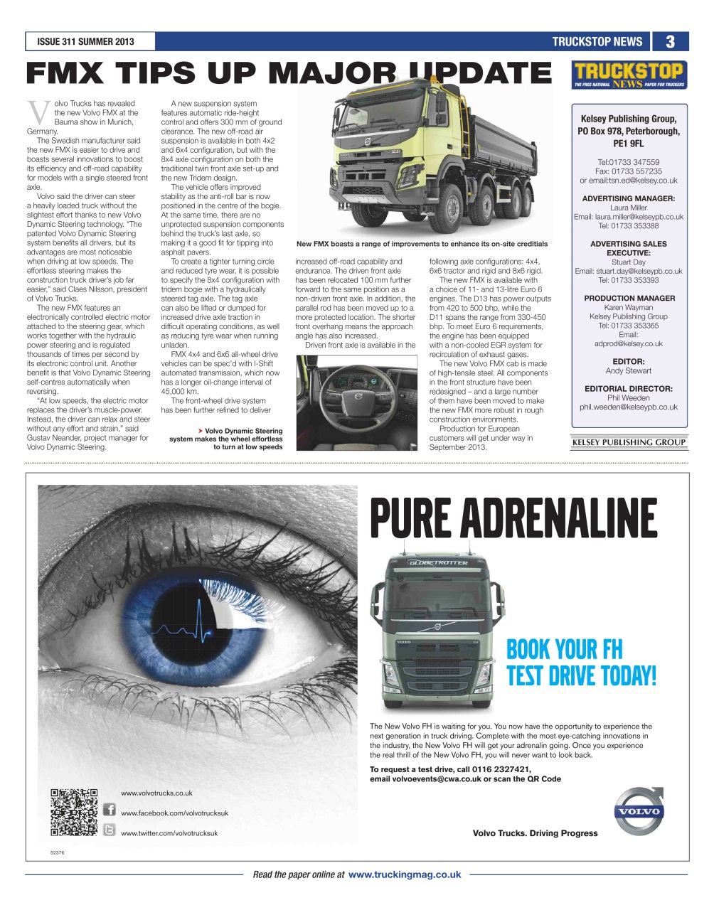 Truckstop News Preview Pages