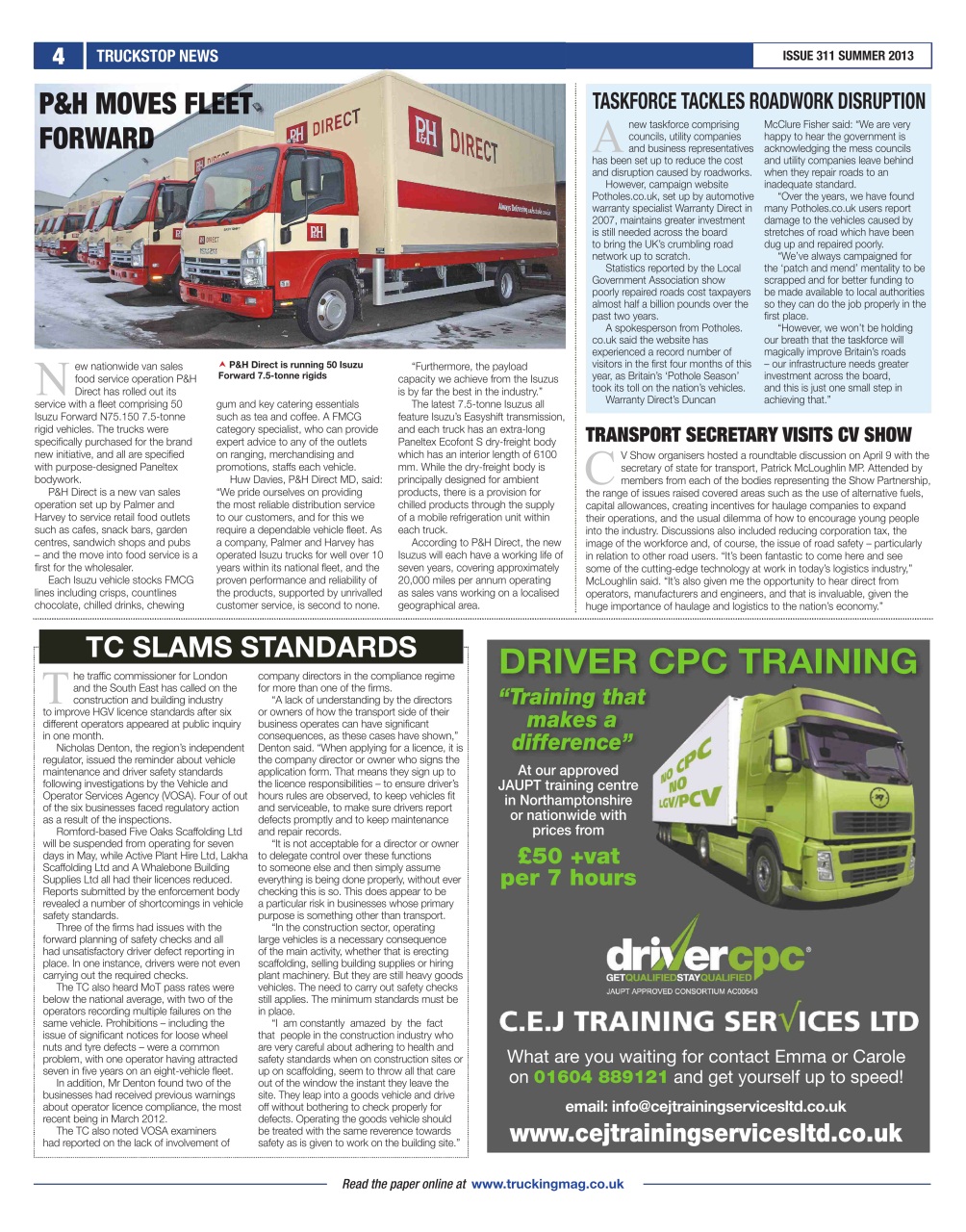 Truckstop News Preview Pages