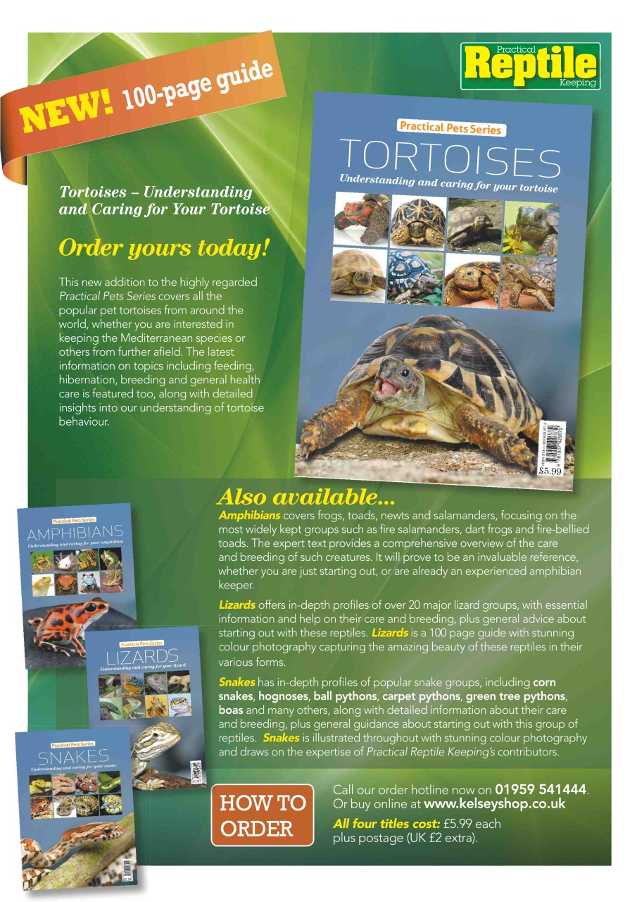 Practical Reptile Keeping Preview Pages