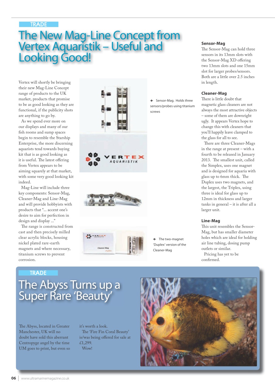 UltraMarine Magazine Preview Pages