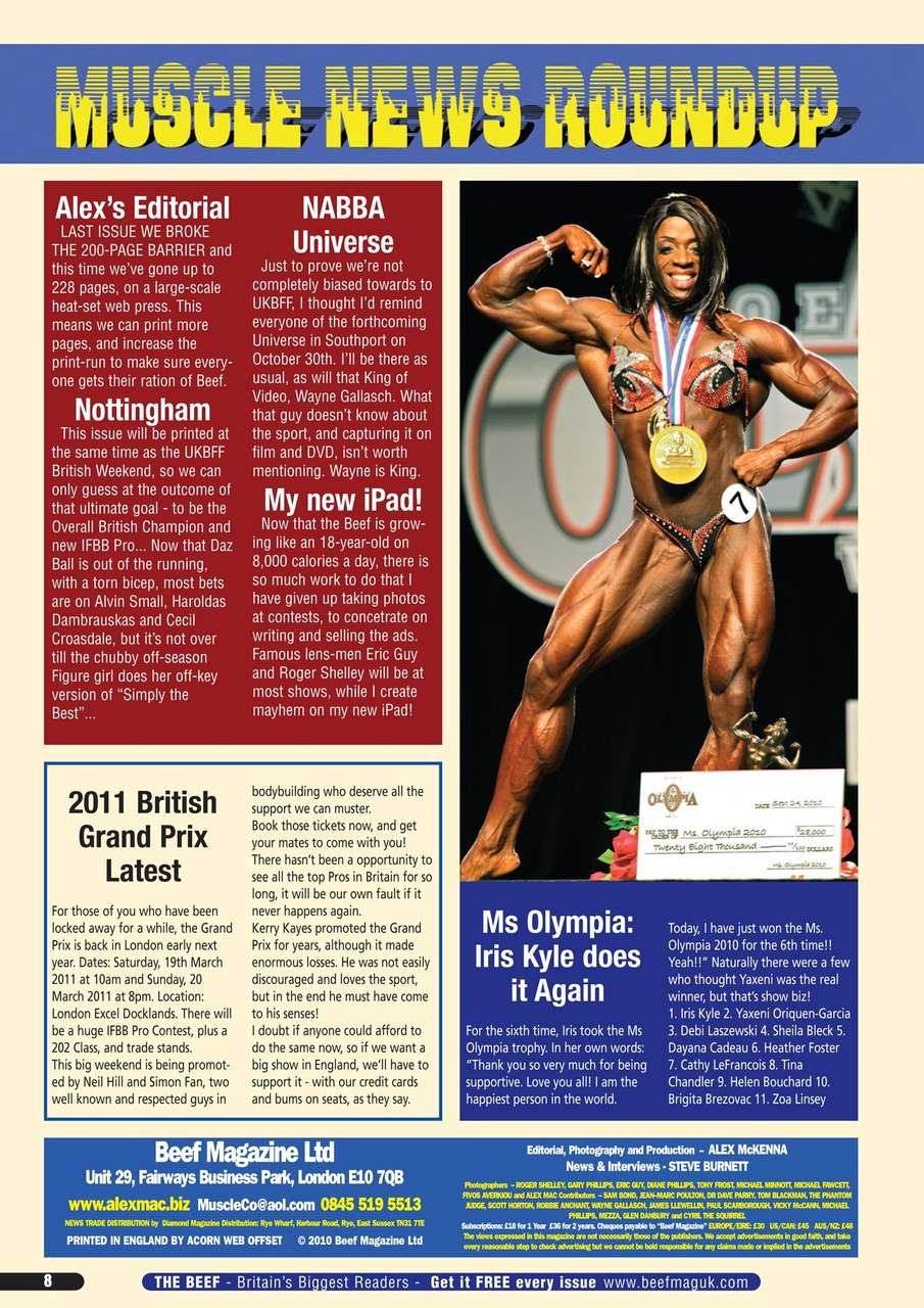 UK Beef Magazine Preview Pages