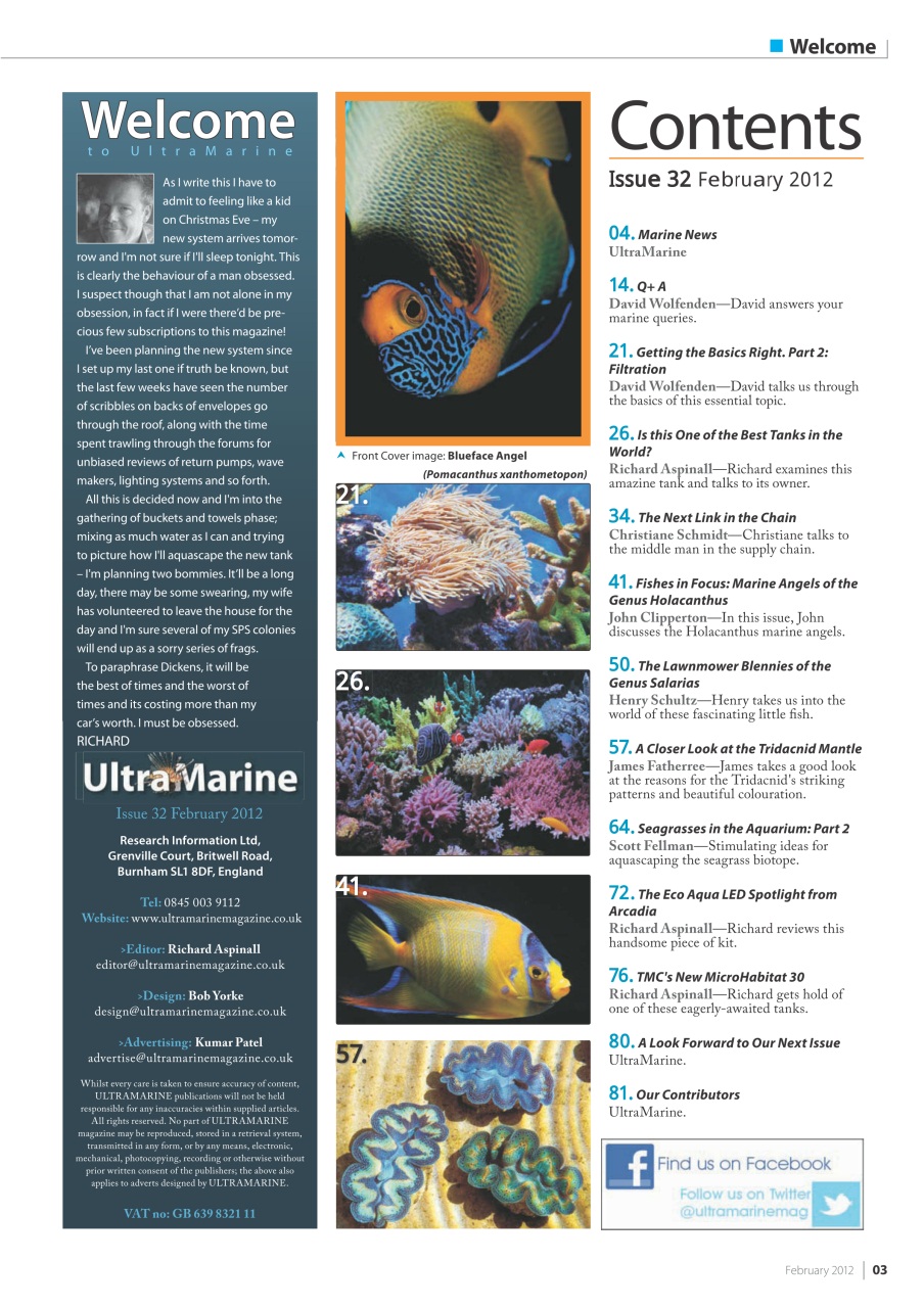 UltraMarine Magazine Preview Pages