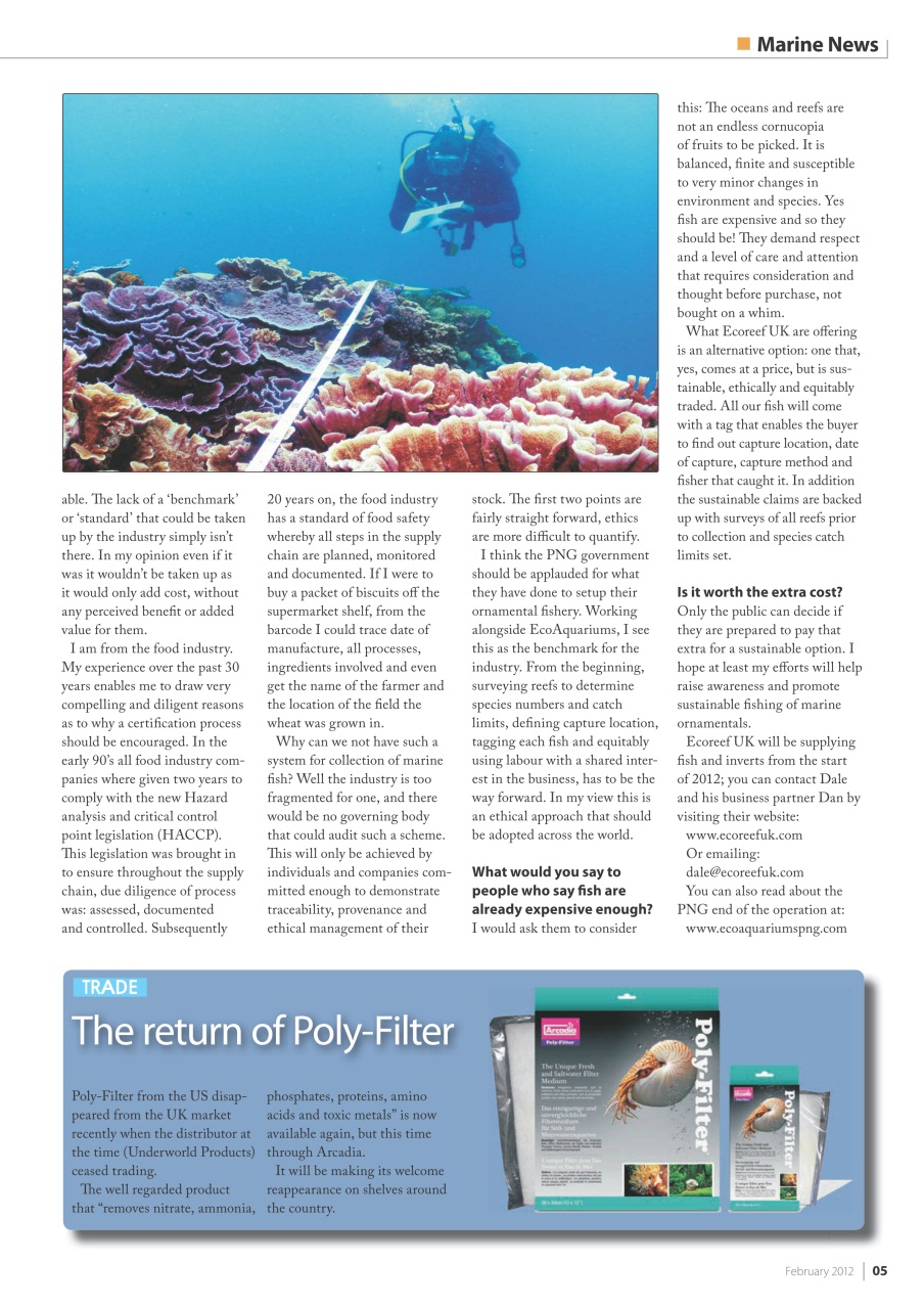 UltraMarine Magazine Preview Pages