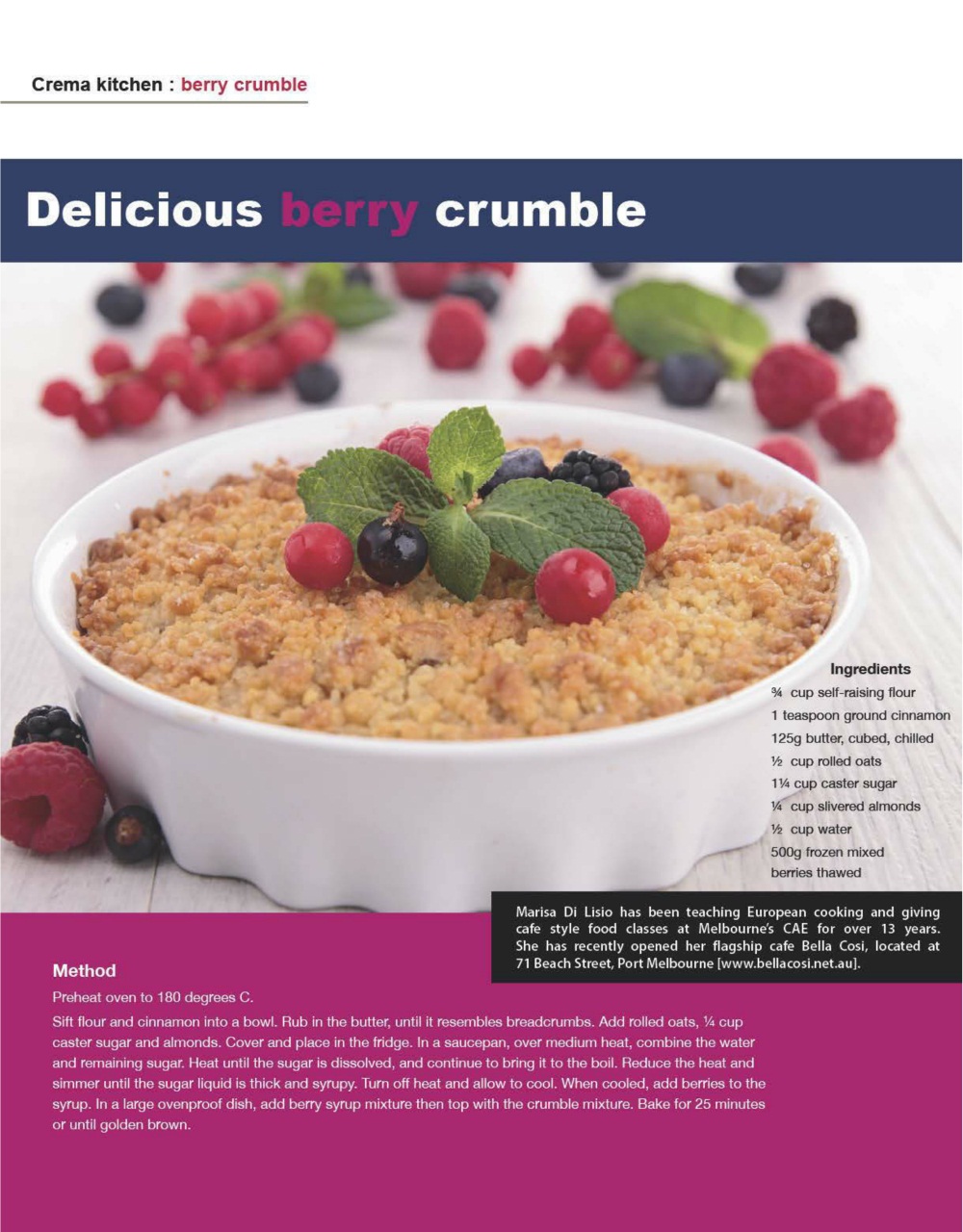 Crema Magazine Preview Pages