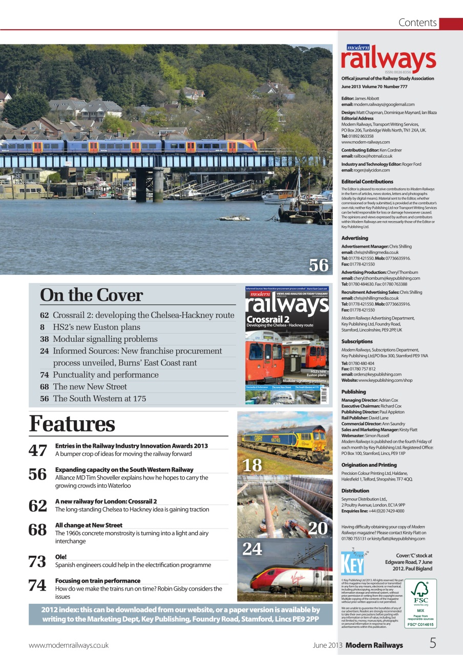 Modern Railways Preview Pages