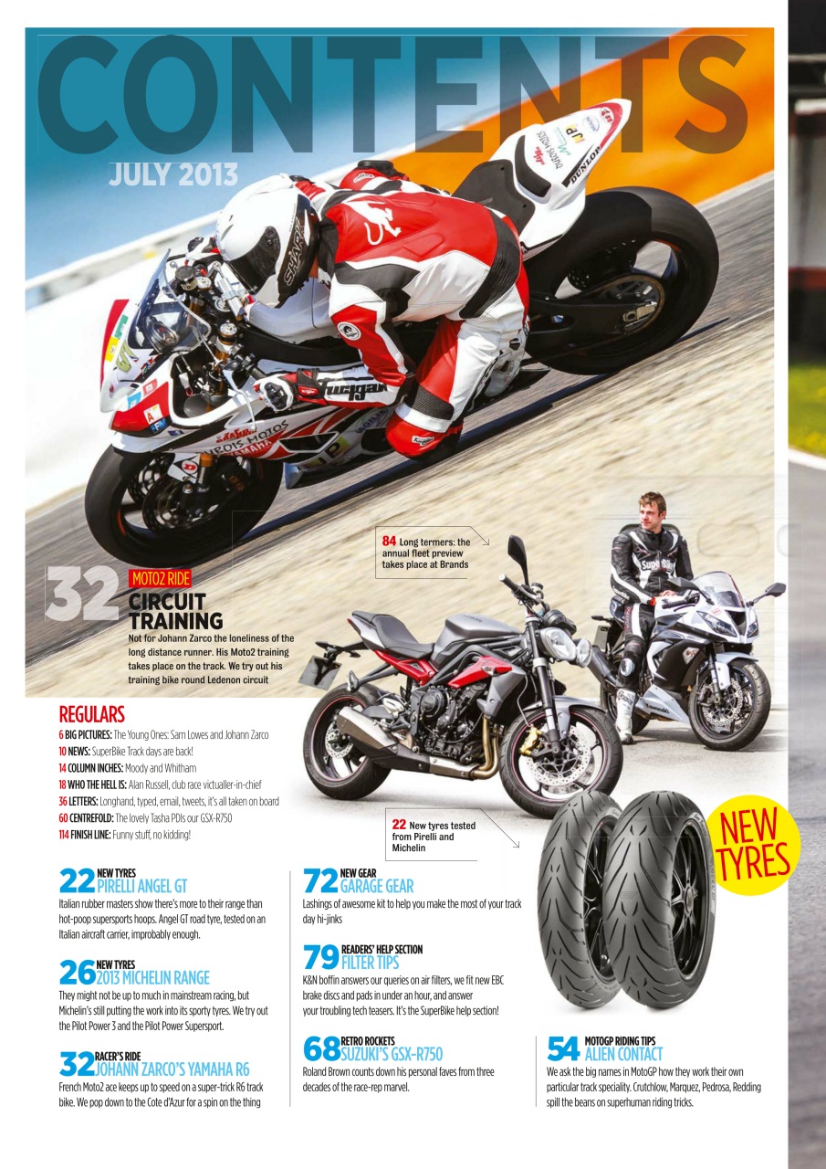 Superbike Magazine Preview Pages