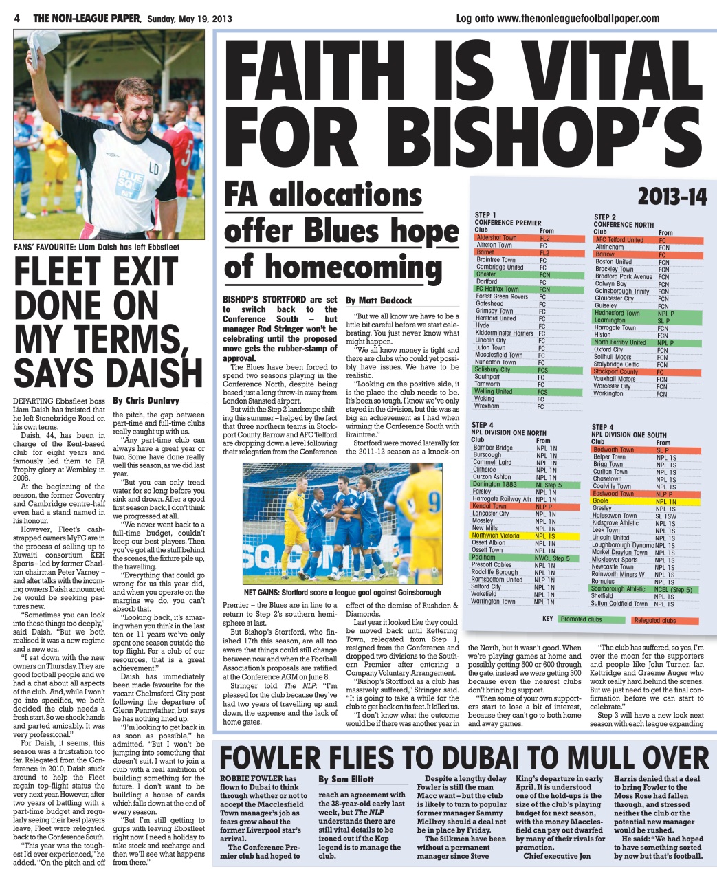 The Non-League Football Paper Preview Pages