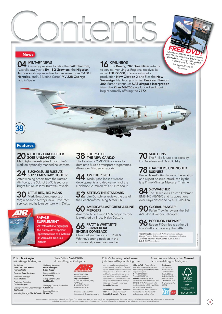 AIR International Preview Pages