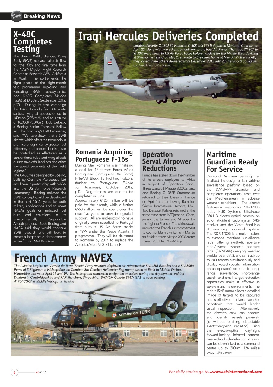 AIR International Preview Pages