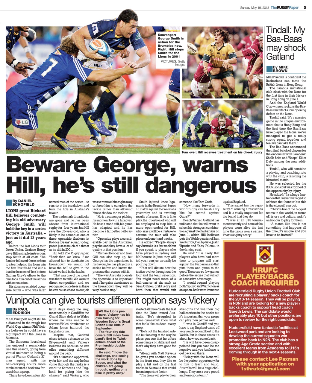 The Rugby Paper Preview Pages
