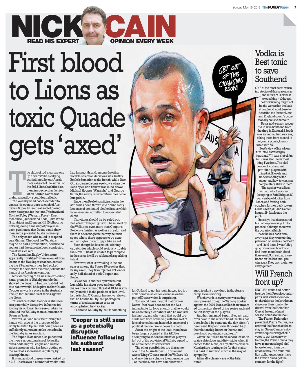 The Rugby Paper Preview Pages